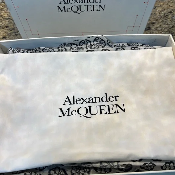 Alexander McQueen Black High-Top Sneakers